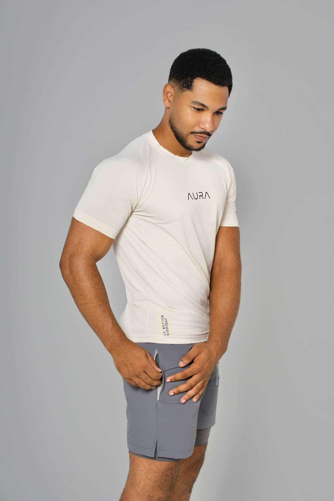 T-shirt Technique Beige 3