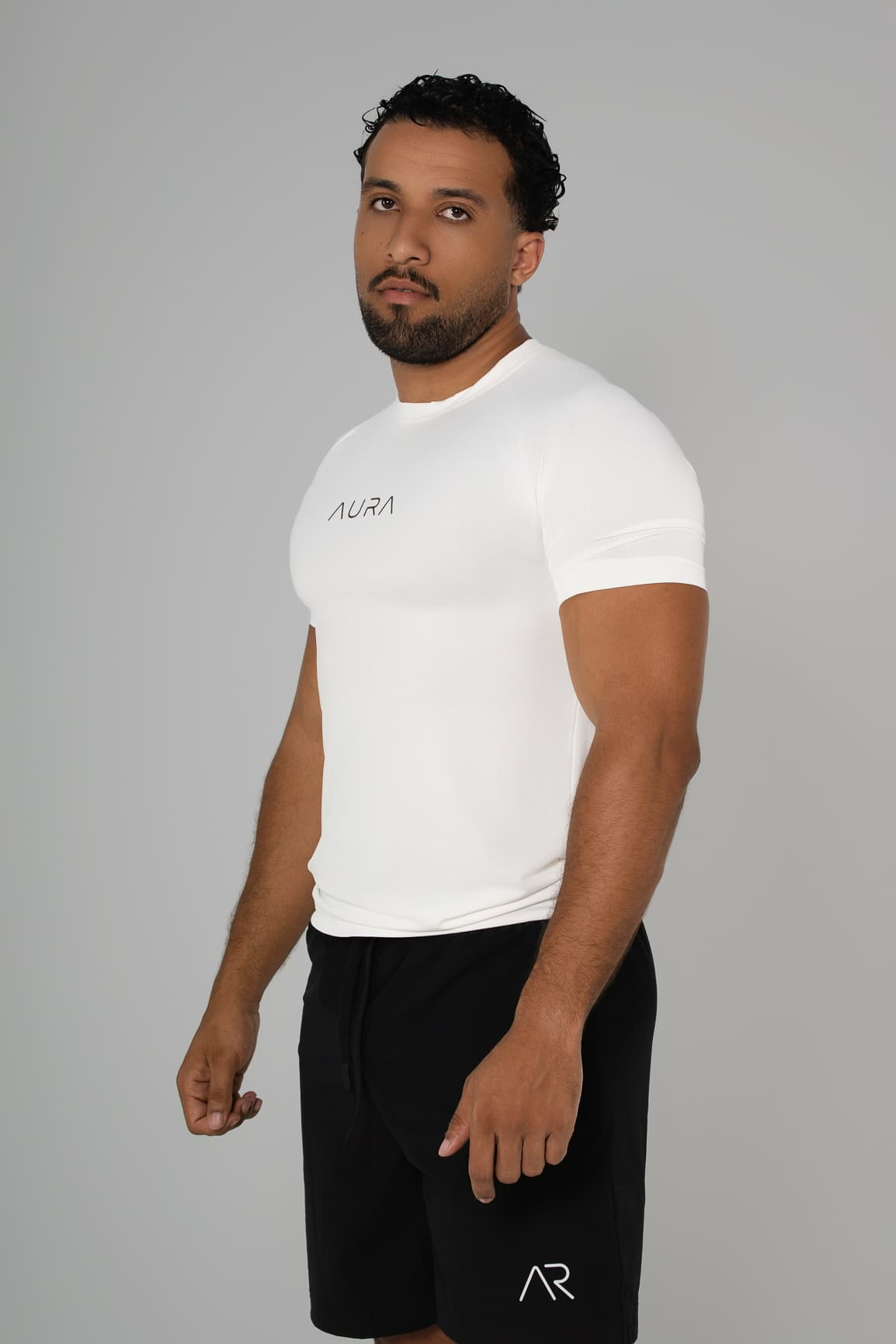 T-shirt Technique Blanc 3