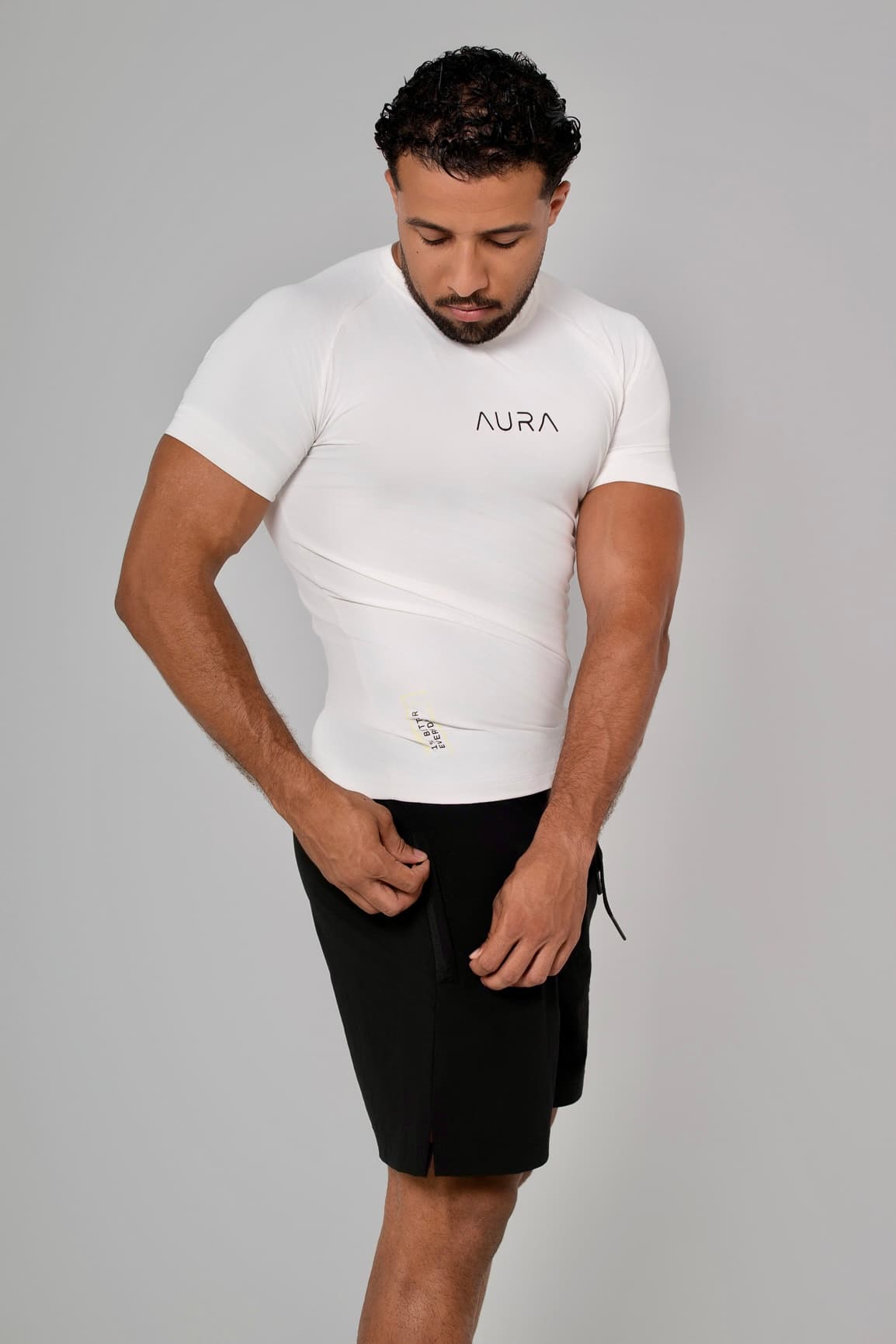 T-shirt Technique Blanc 4