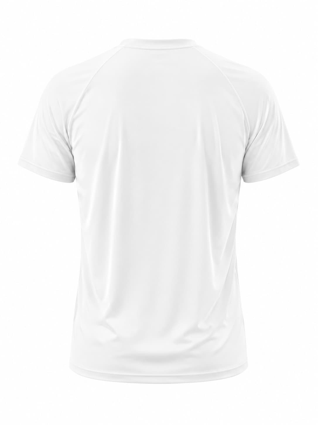 T-shirt Technique Blanc 7