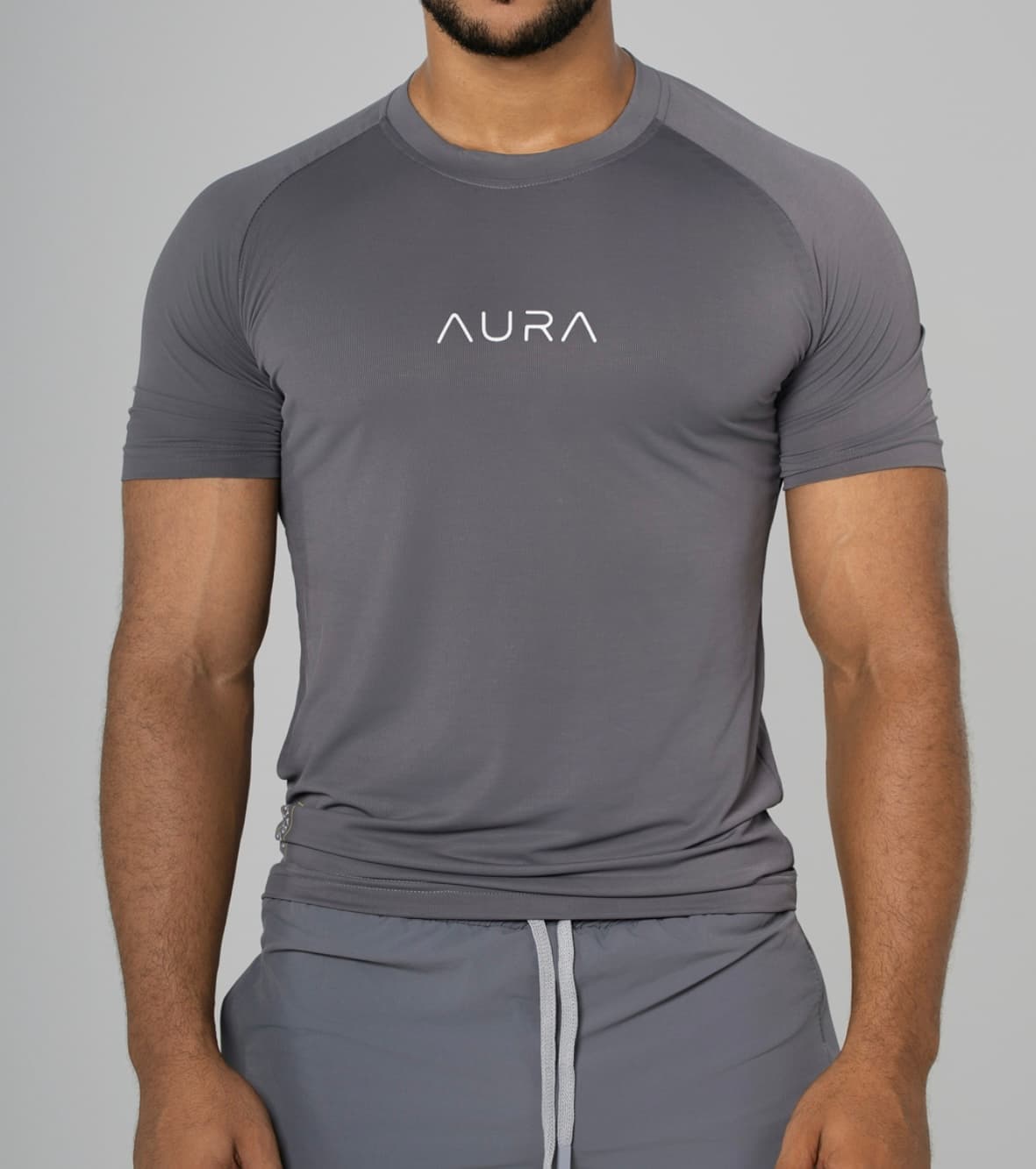 T-shirt Technique Gris 4