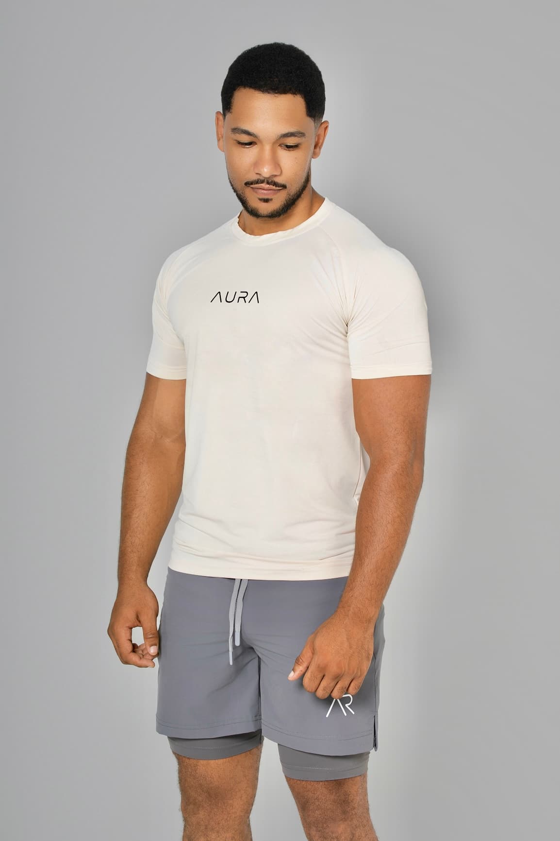 Short 2-en-1 Gris 2