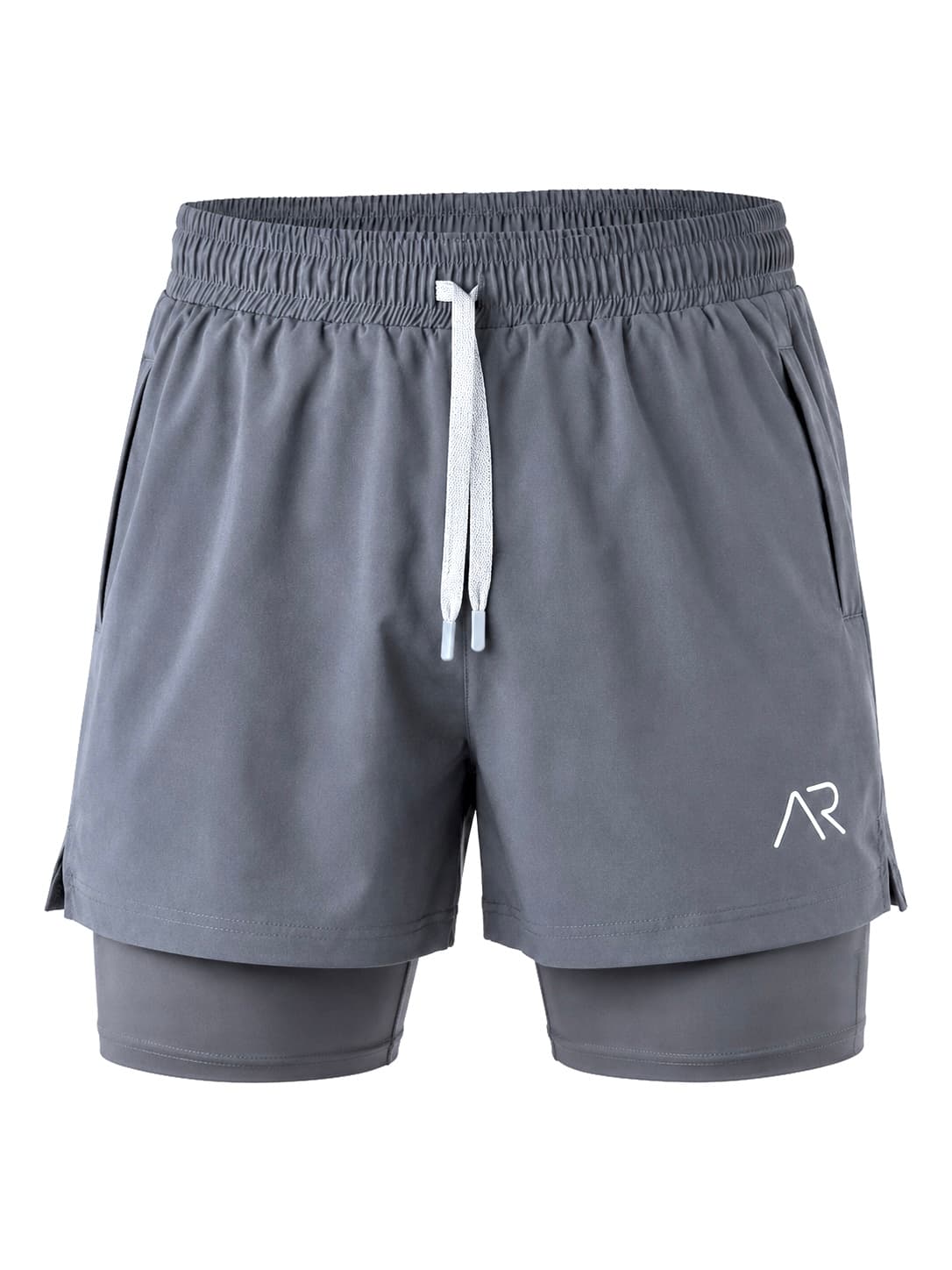 Short 2-en-1 Gris 5